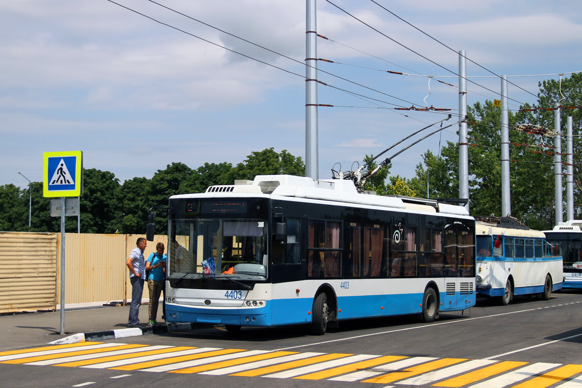 Крымский троллейбус, Богдан Т70115 № 4403