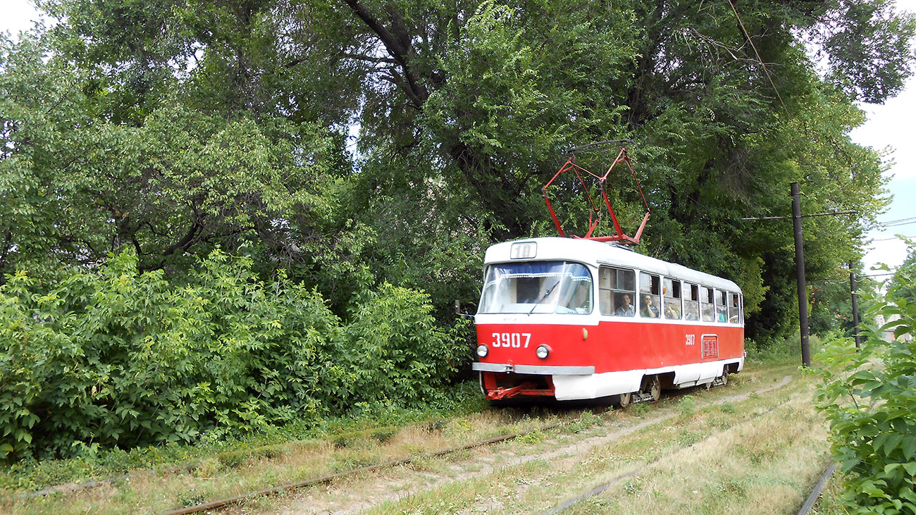 Donețk, Tatra T3SU (2-door) Nr. 3907