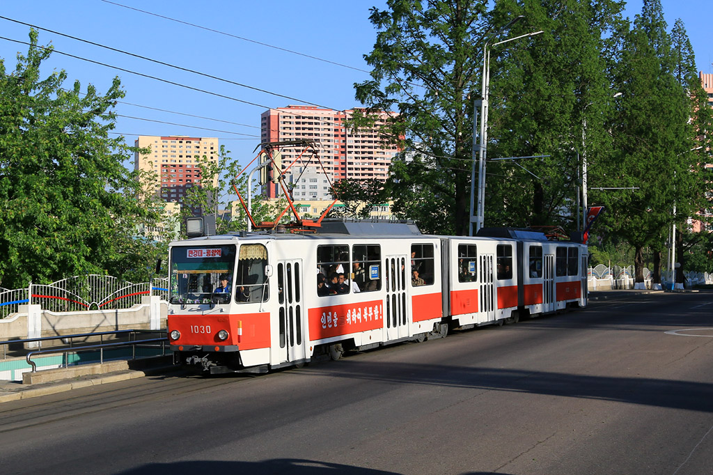Пхеньян, Tatra KT8D5K № 1030
