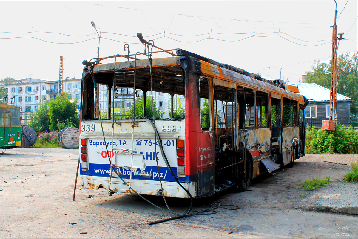 Petrosawodsk, LiAZ-5280 (VZTM) Nr. 339; Petrosawodsk — Accidents
