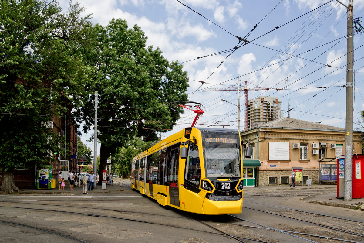 Краснодар, Stadler B85300М «Метелица» № 202 Краснодар, Stadler B85300М «Метелица» № 202
