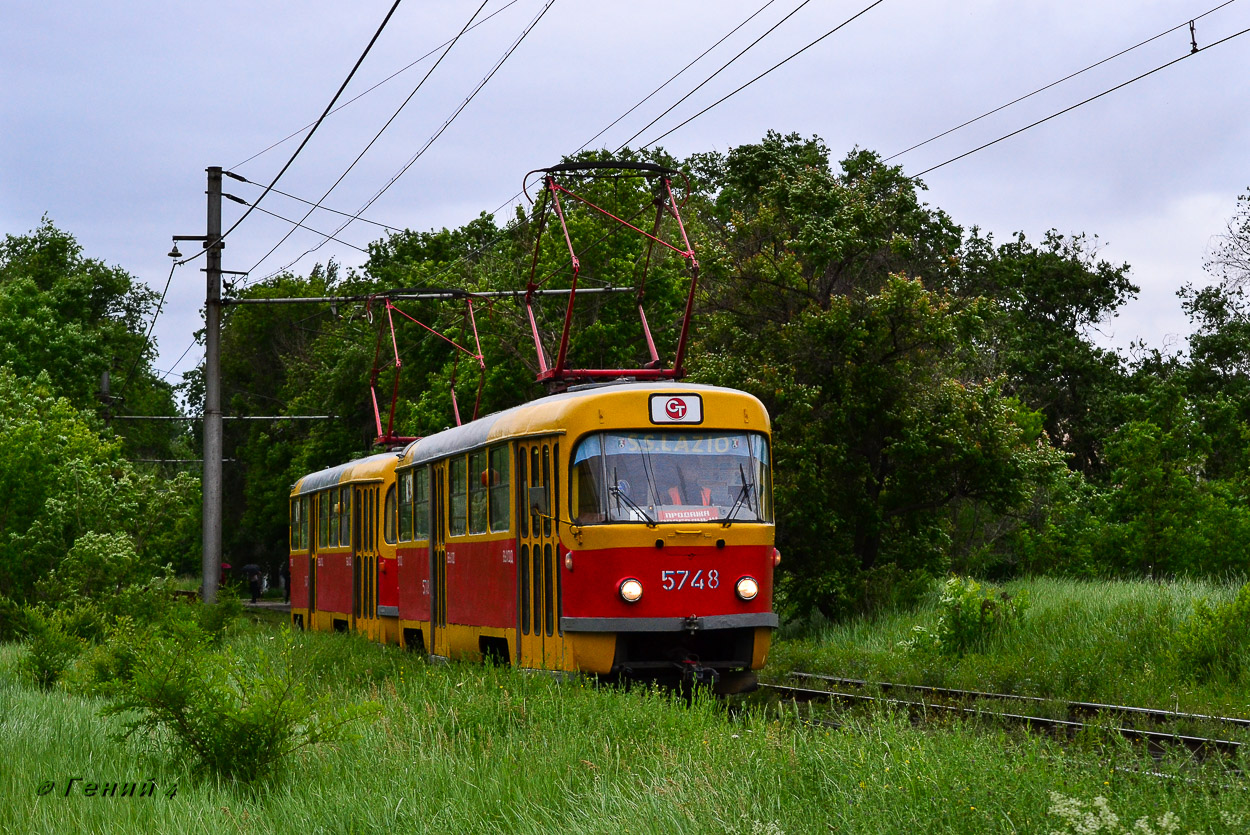 Волгоград, Tatra T3SU № 5748