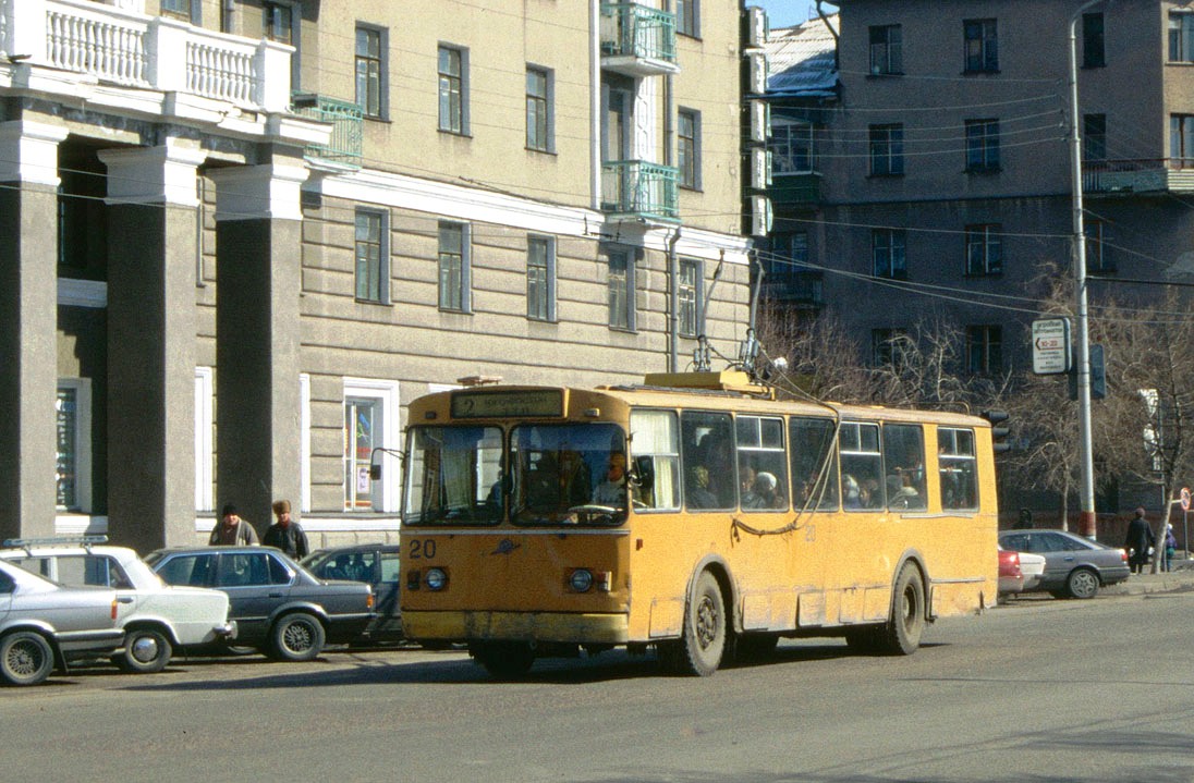 Karaganda, ZiU-682V-012 [V0A] nr. 20; Karaganda — Visit of transport enthusiasts 21.04.1998