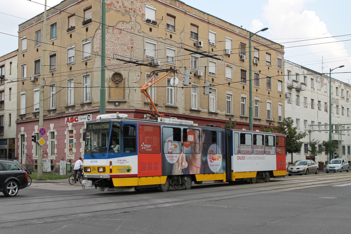 Szeged, Tatra KT4DMC # 204