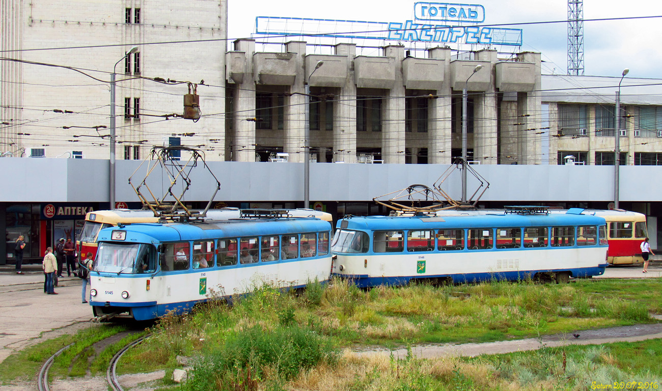 Харков, Tatra T3A № 5145
