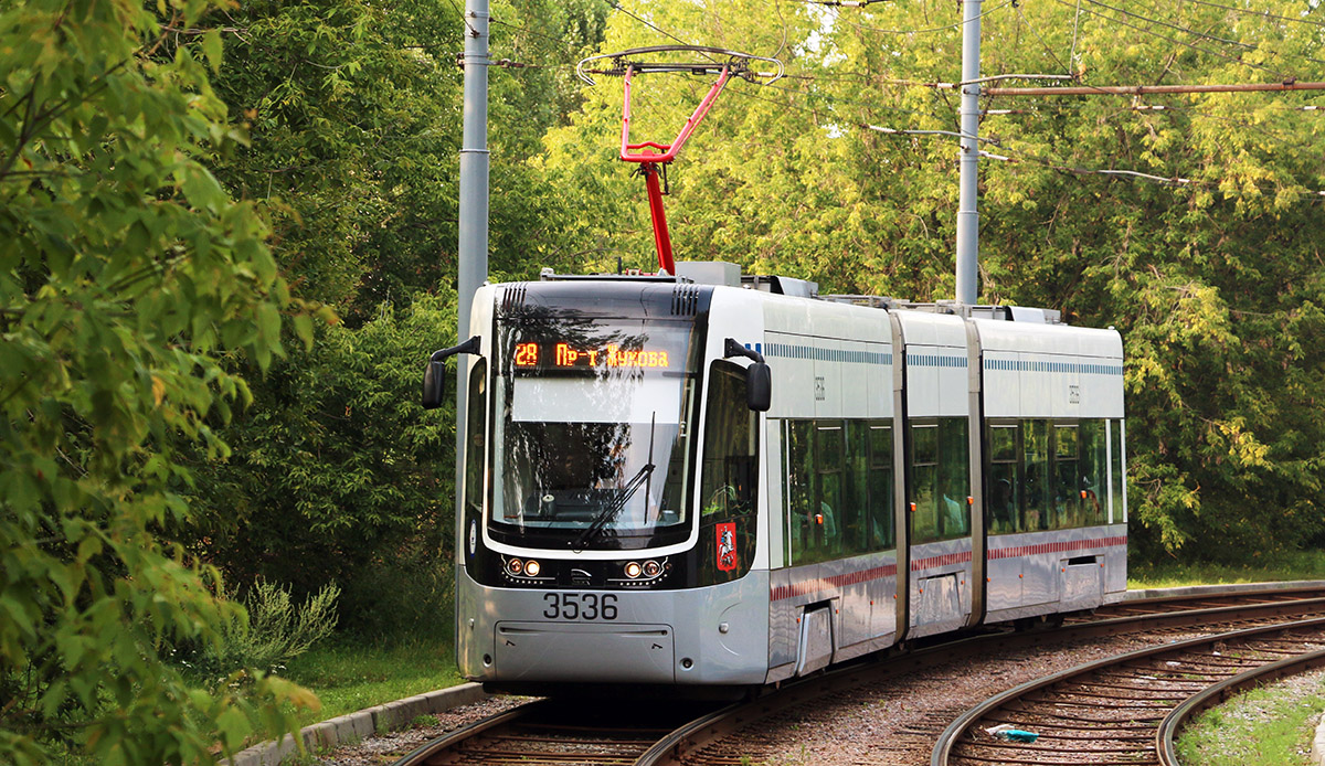 Москва, 71-414 (Pesa Fokstrot) № 3536