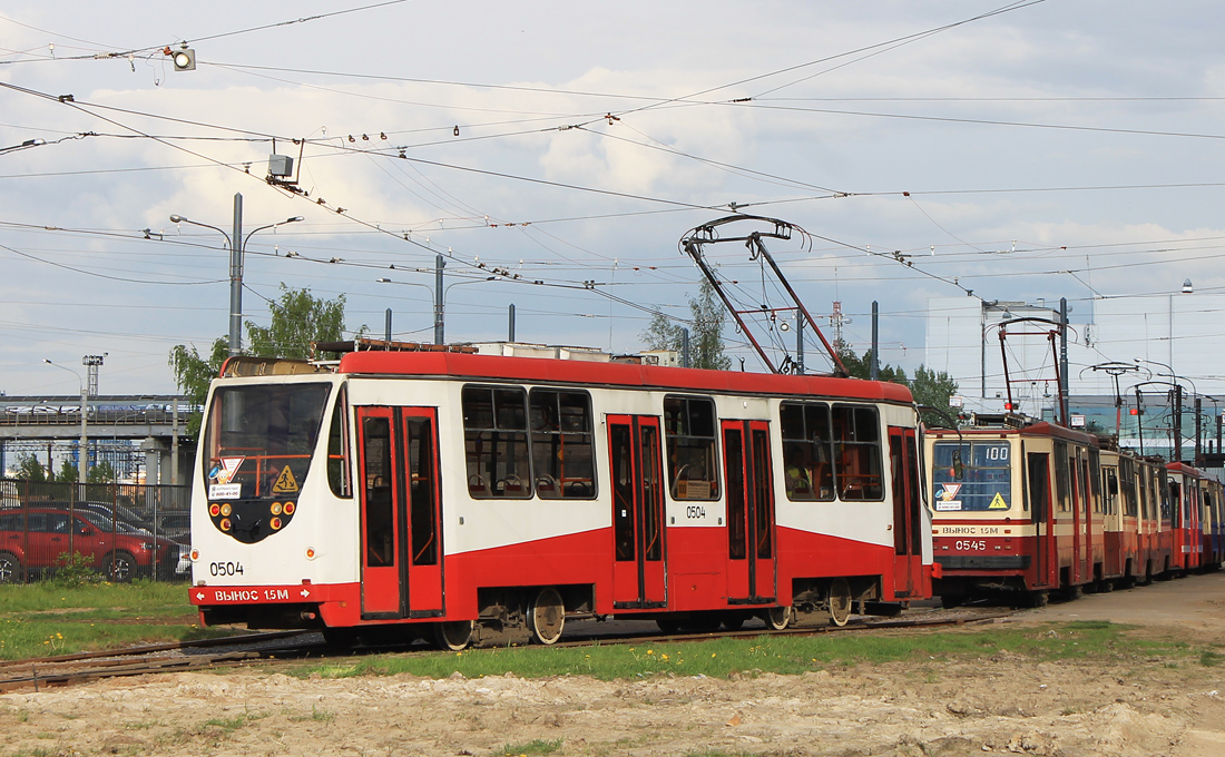 Санкт-Петербург, 71-134А (ЛМ-99АВ) № 0504
