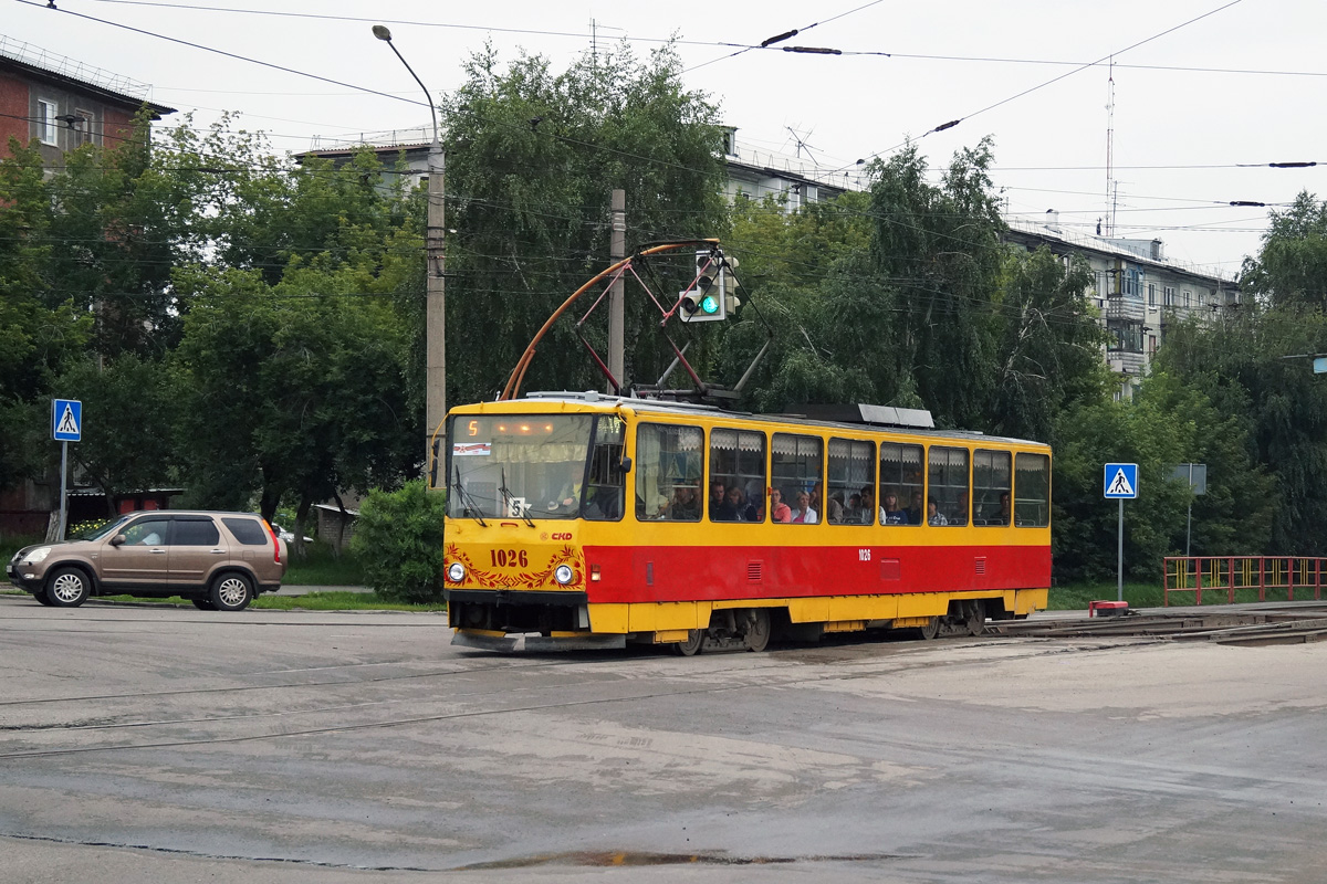 Барнаул, Tatra T6B5SU № 1026