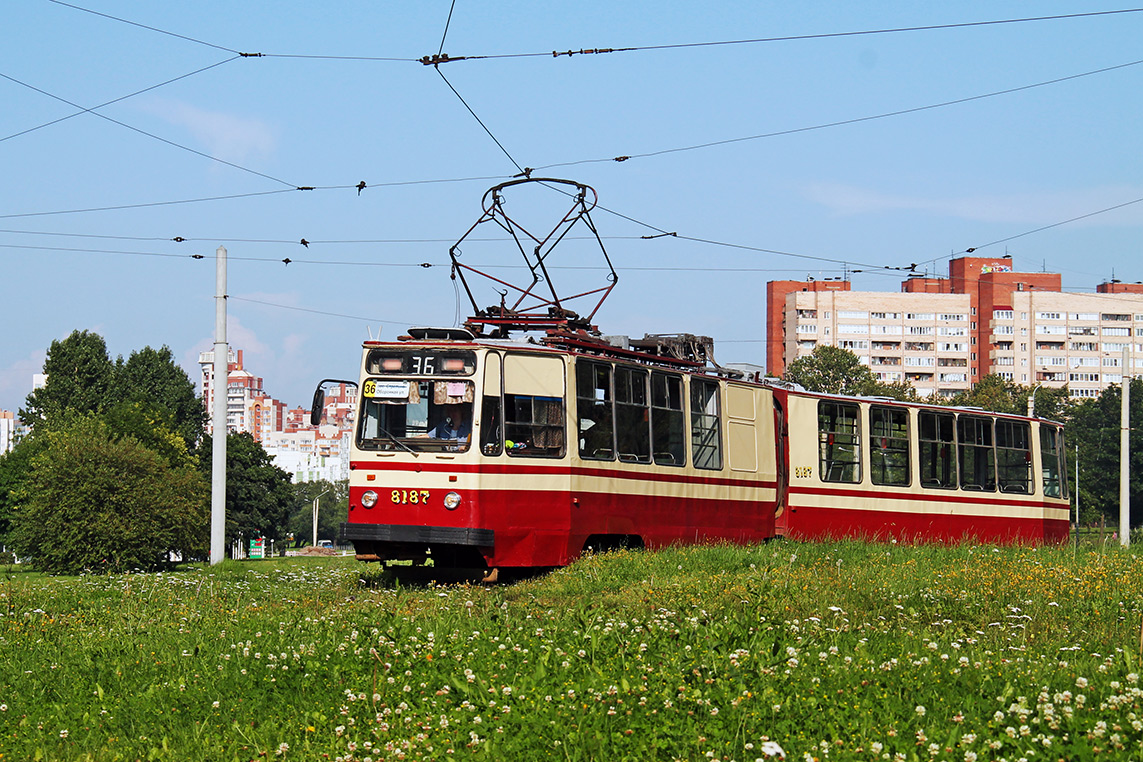 Saint-Petersburg, LVS-86K № 8187 Saint-Petersburg, LVS-86K № 8187