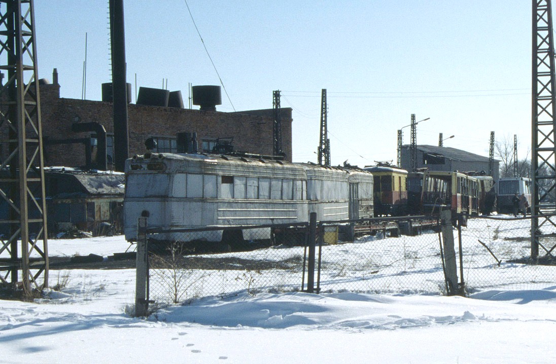 Караганда, КТМ-1 № 28; Караганда, КТМ-1 № 17; Караганда — Визит делегации транспортников 21.04.1998; Караганда — Старые фотографии (до 2000 г.); Караганда — Трамвайный парк