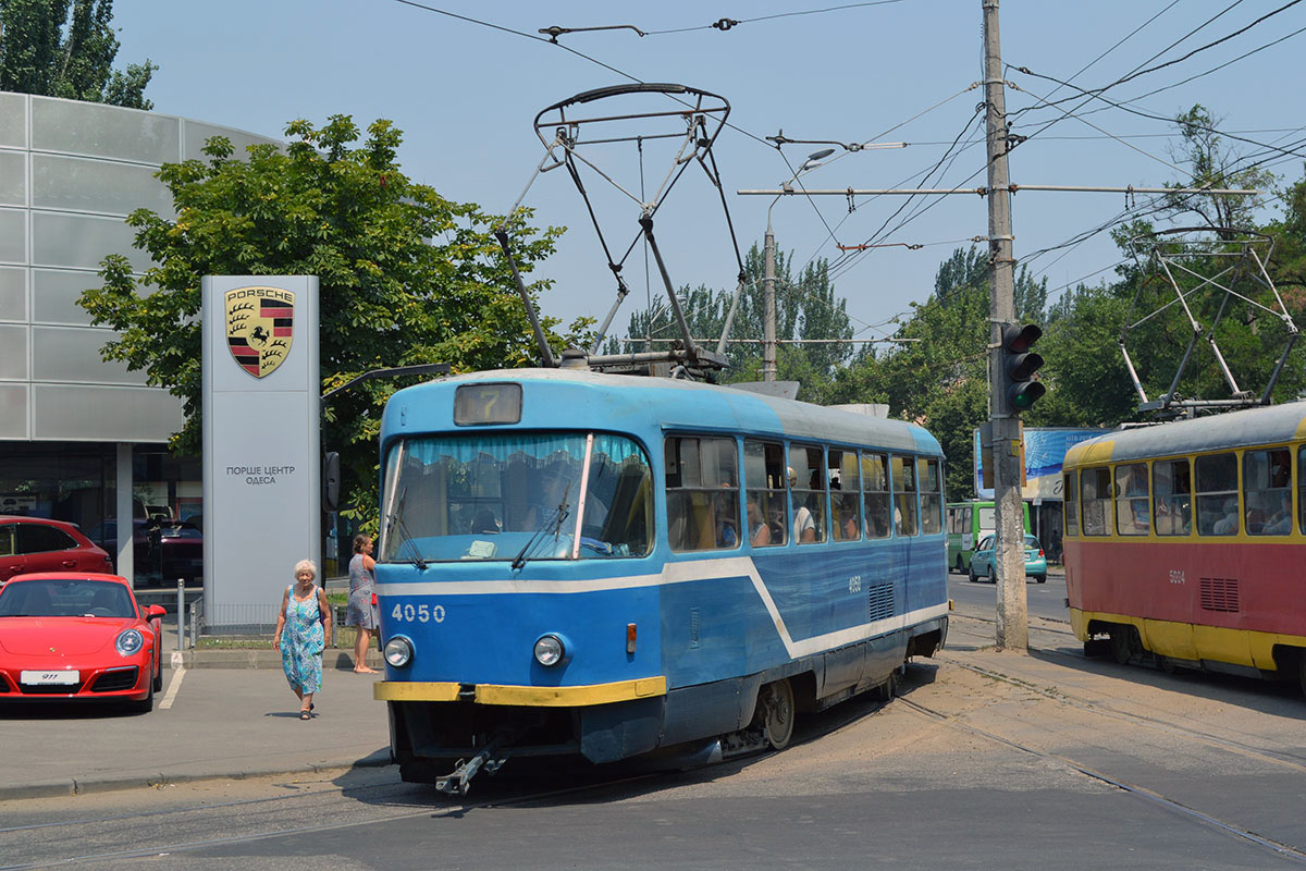 Одесса, Tatra T3R.P № 4050