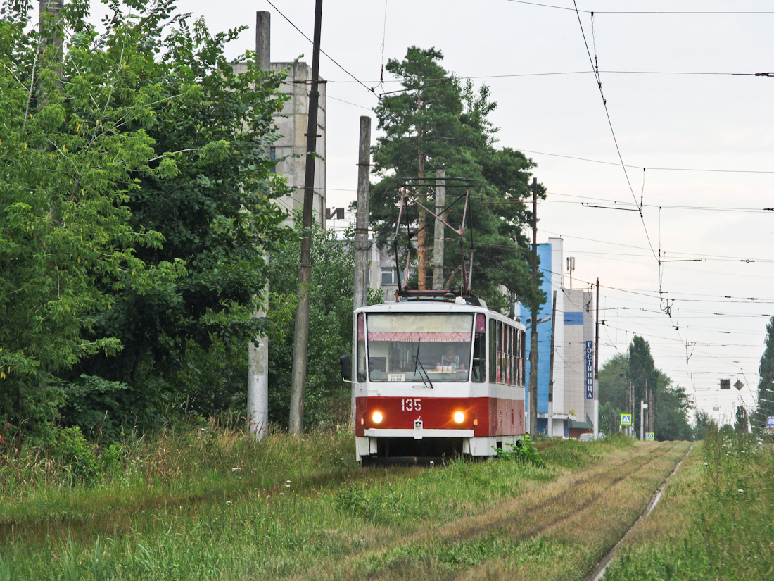 Липецк, Tatra T6B5SU № 135