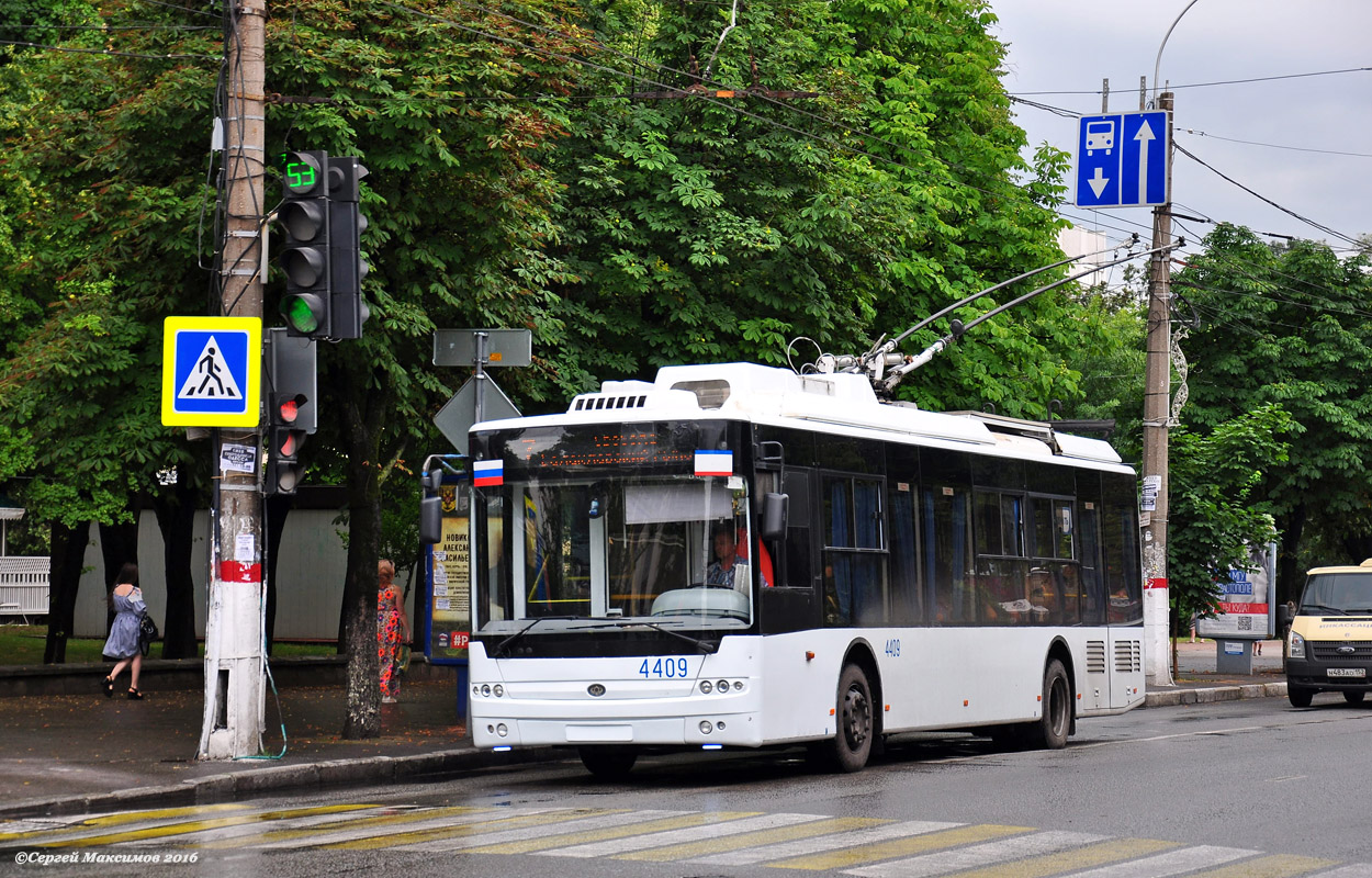 Крымский троллейбус, Богдан Т70115 № 4409