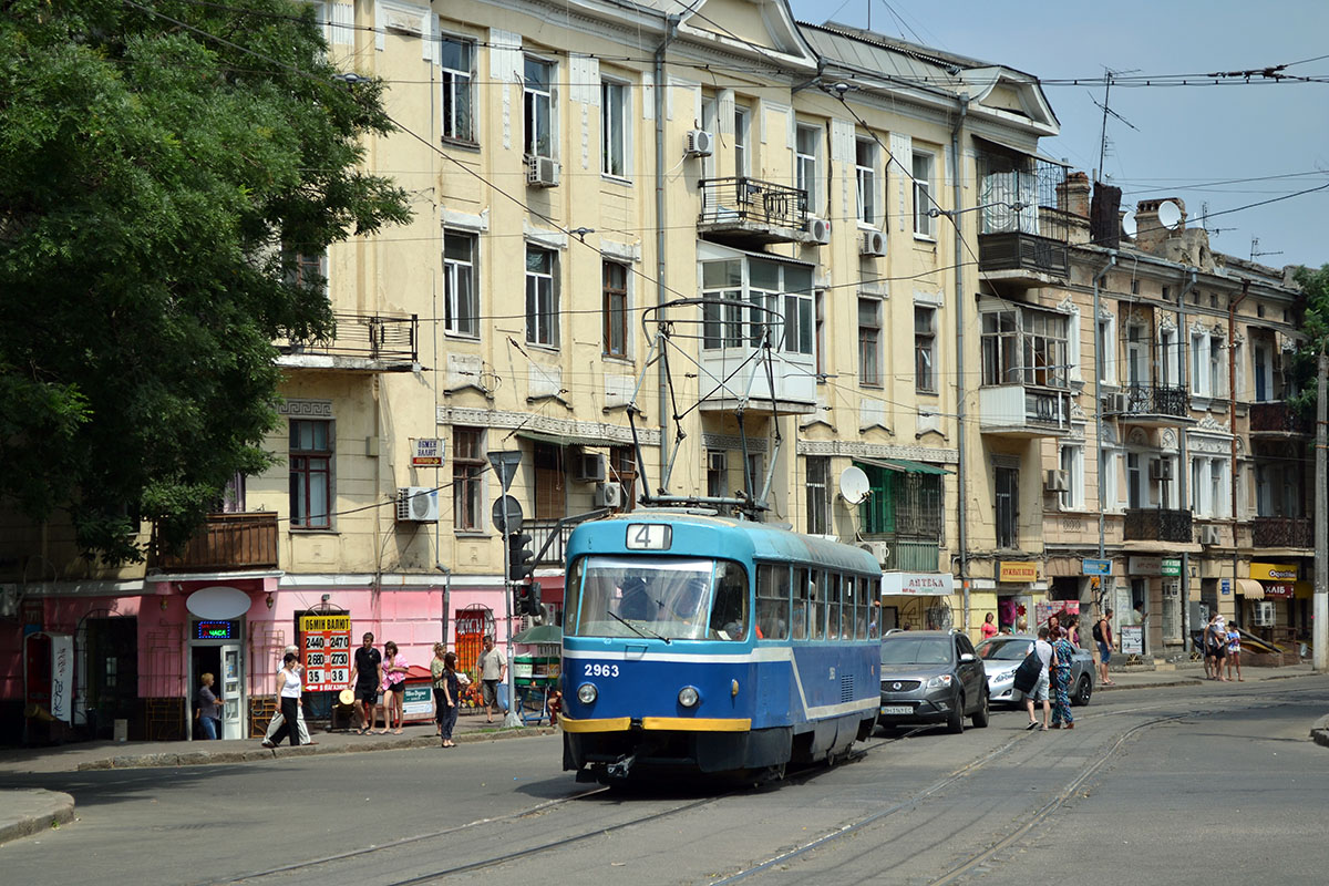 Одесса, Tatra T3R.P № 2963