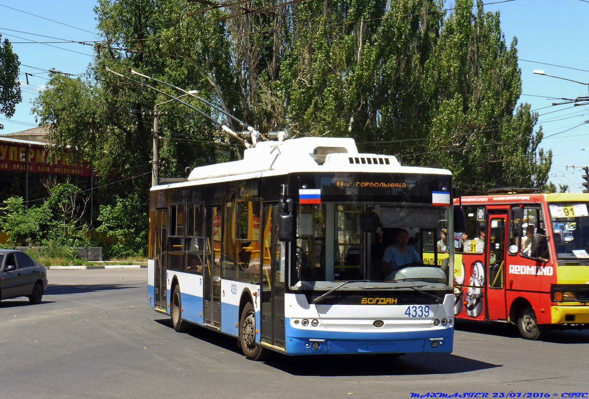 Крымский троллейбус, Богдан Т70110 № 4339
