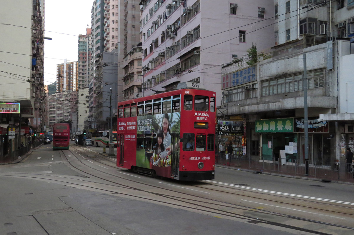 Гонконг, Hong Kong Tramways VII № 66; Гонконг — Городской трамвай — Линии и инфраструктура