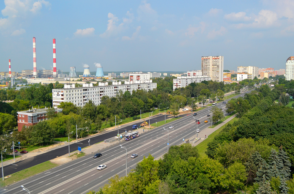 Москва, ЗиУ-682ГМ1 (с широкой передней дверью) № 2921; Москва — Троллейбусные линии: ВАО Москва, ЗиУ-682ГМ1 (с широкой передней дверью) № 2921; Москва — Троллейбусные линии: ВАО