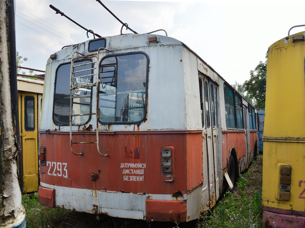 Jîtomîr, ZiU-682V-012 [V0A] Nr. 2293; Jîtomîr — Decommissioned trolleybuses of Zhytomyr