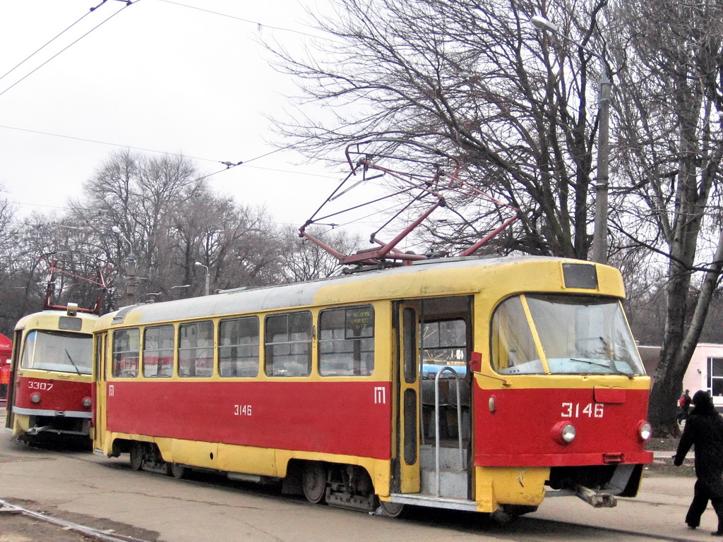 Одесса, Tatra T3SU (двухдверная) № 3146