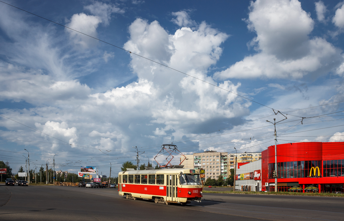 Ижевск, Tatra T3SU (двухдверная) № 1165