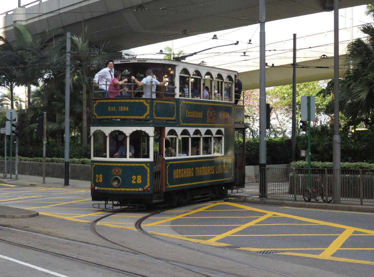 Гонконг, Hong Kong Tramways Private Hire № 28; Гонконг — Городской трамвай — Типы подвижного состава