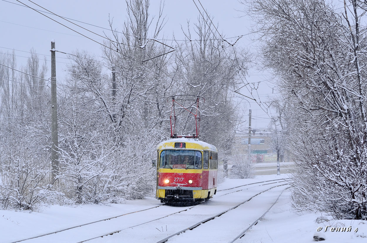 Волгоград, Tatra T3SU № 2717