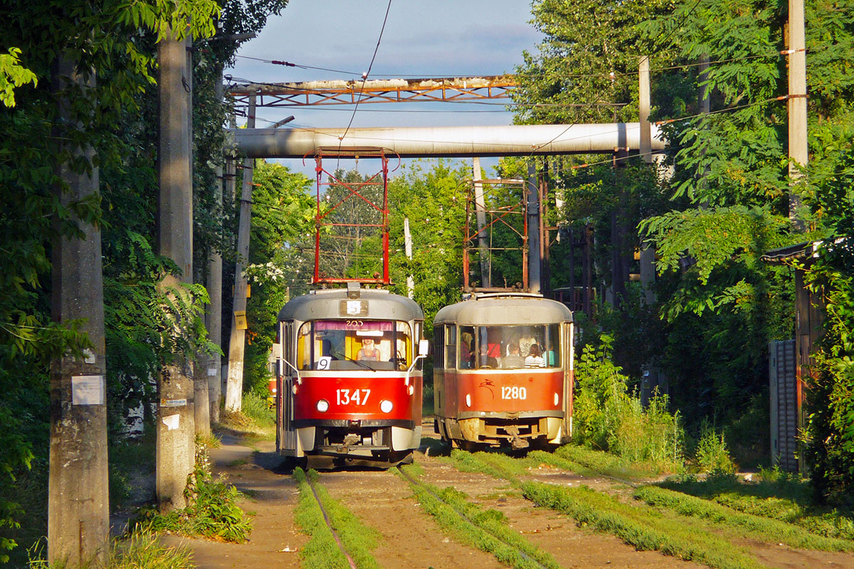 Днепр, Tatra T3SU № 1347