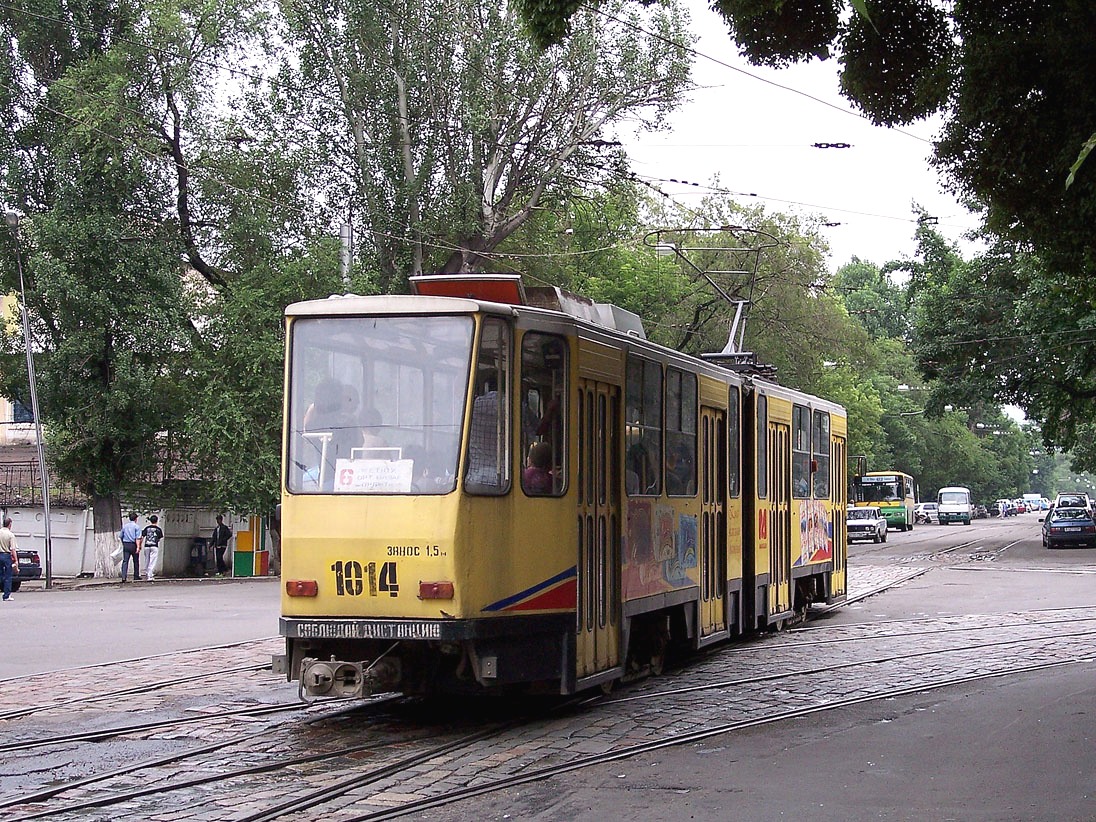 Алматы, Tatra KT4D № 1014
