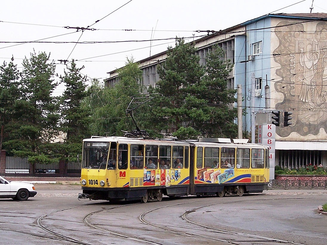 Алматы, Tatra KT4D № 1014