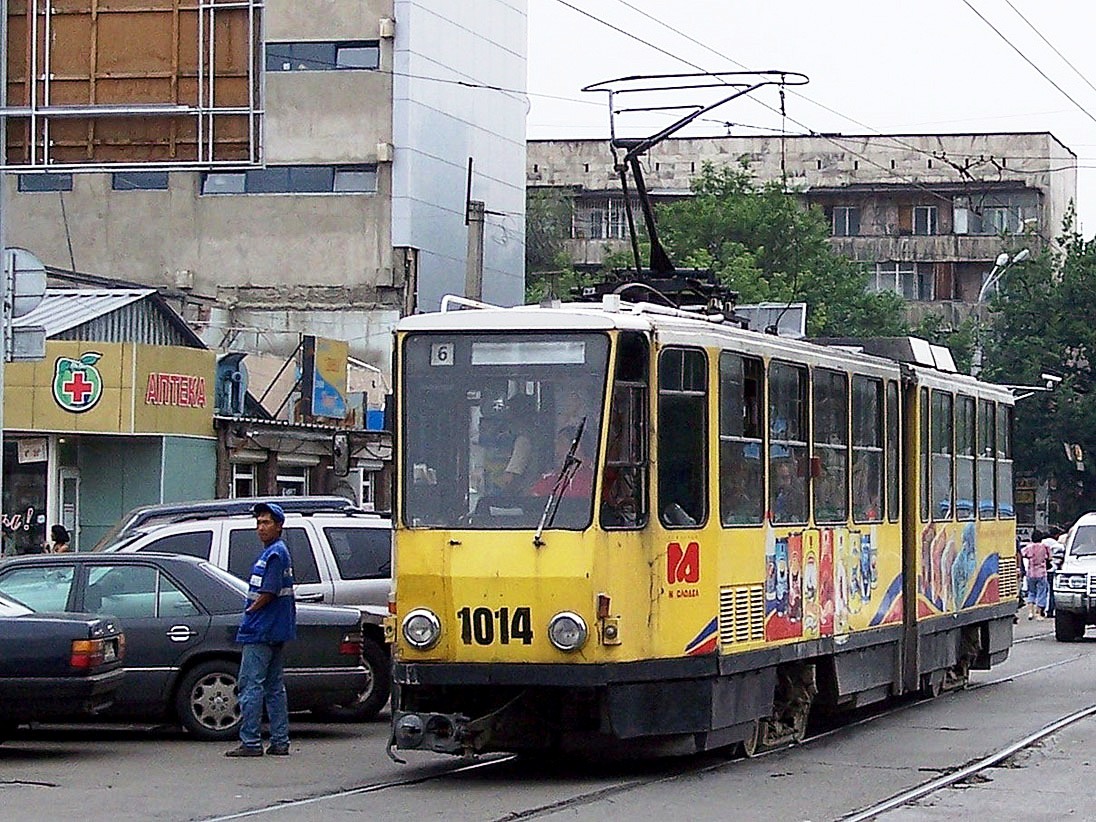 Алматы, Tatra KT4D № 1014