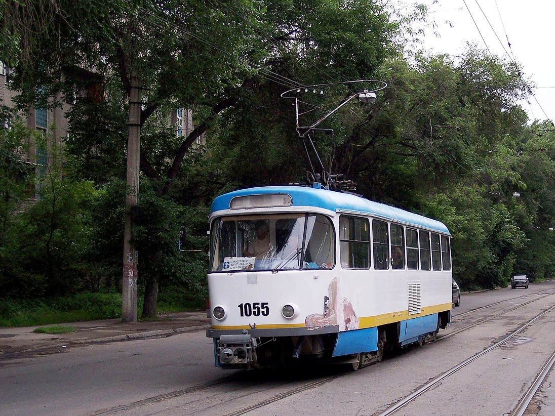 Алматы, Tatra T3D № 1055