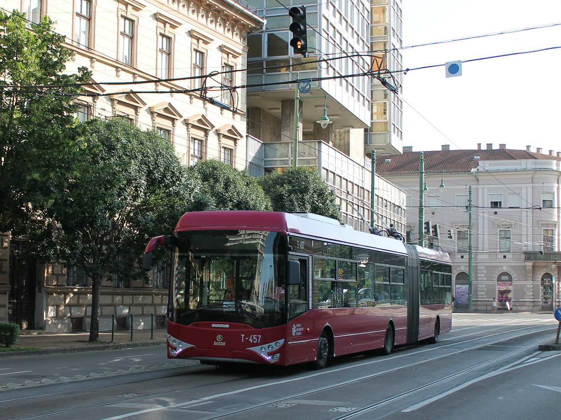 Сегед, Ikarus-Škoda Tr187.2 № T-457