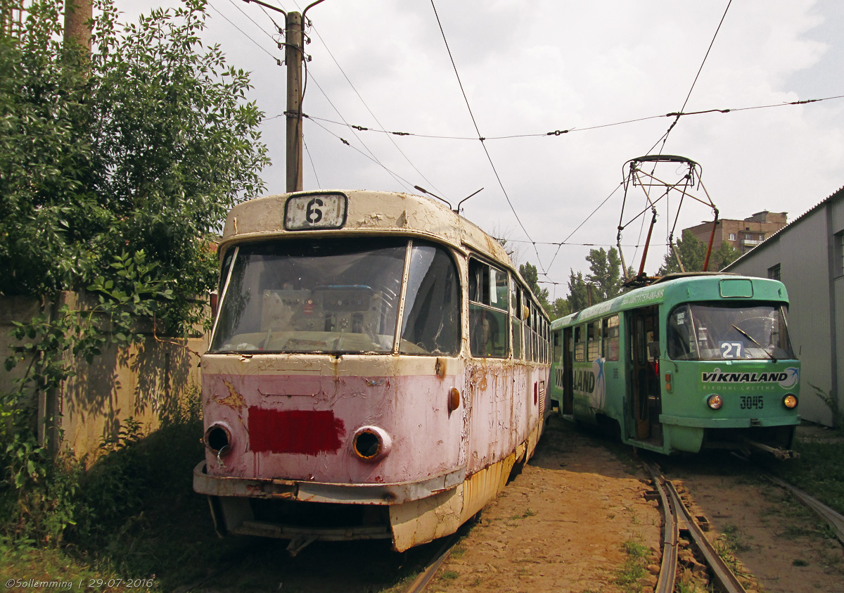 Харьков, Tatra T3SU (двухдверная) № 3078; Харьков, Tatra T3SU № 3045