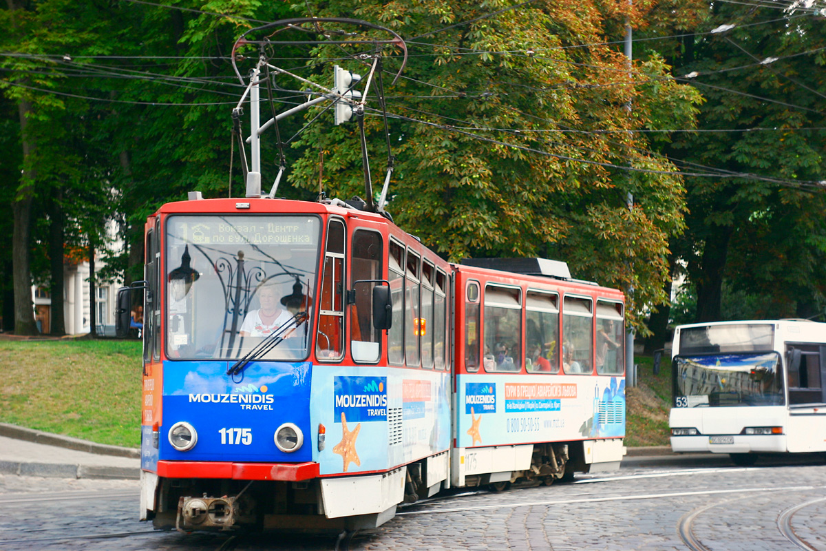 Львов, Tatra KT4D № 1175