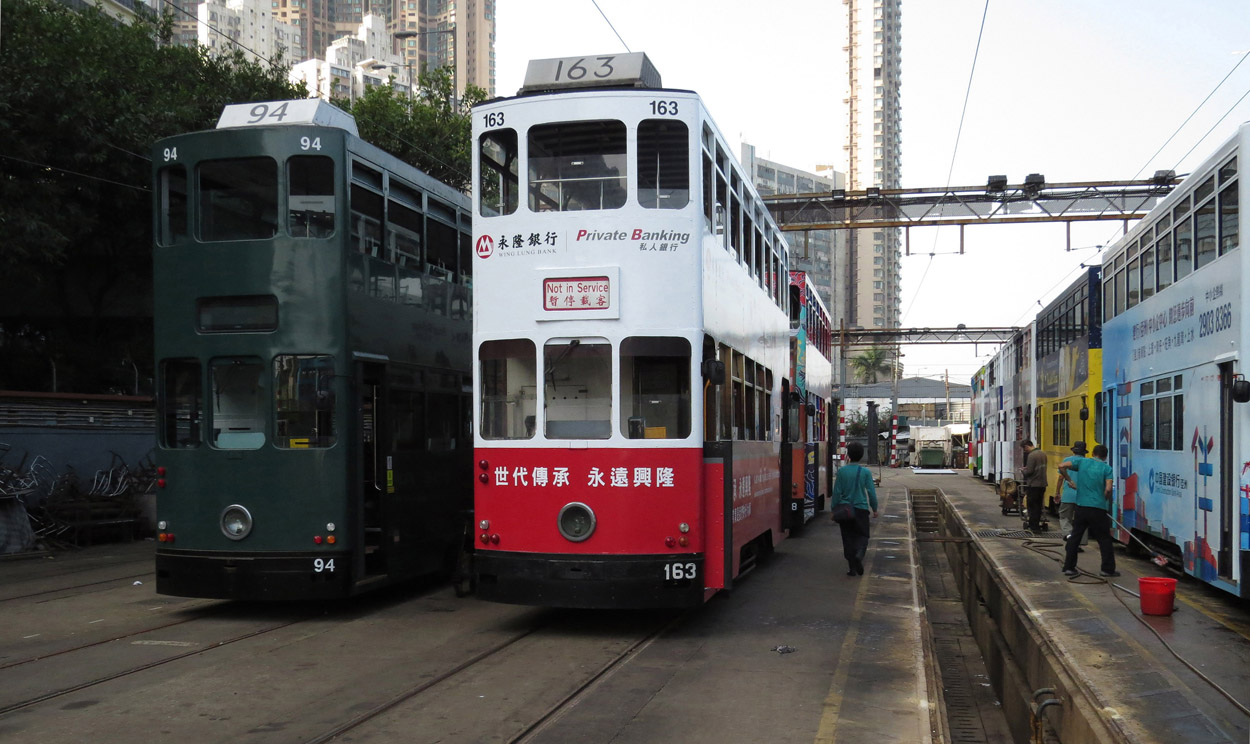 Гонконг, Hong Kong Tramways VII № 94; Гонконг, Hong Kong Tramways VI № 163