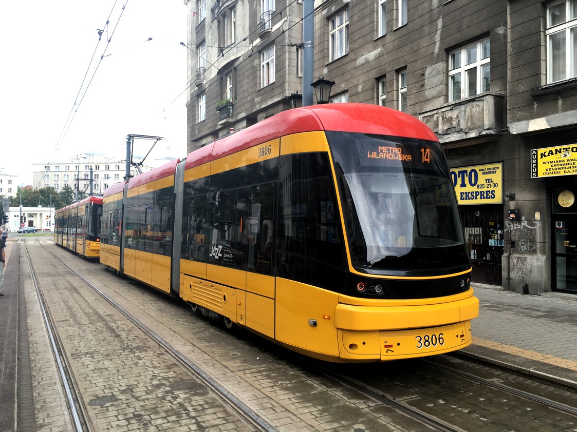 Варшава, PESA Jazz 134N № 3806