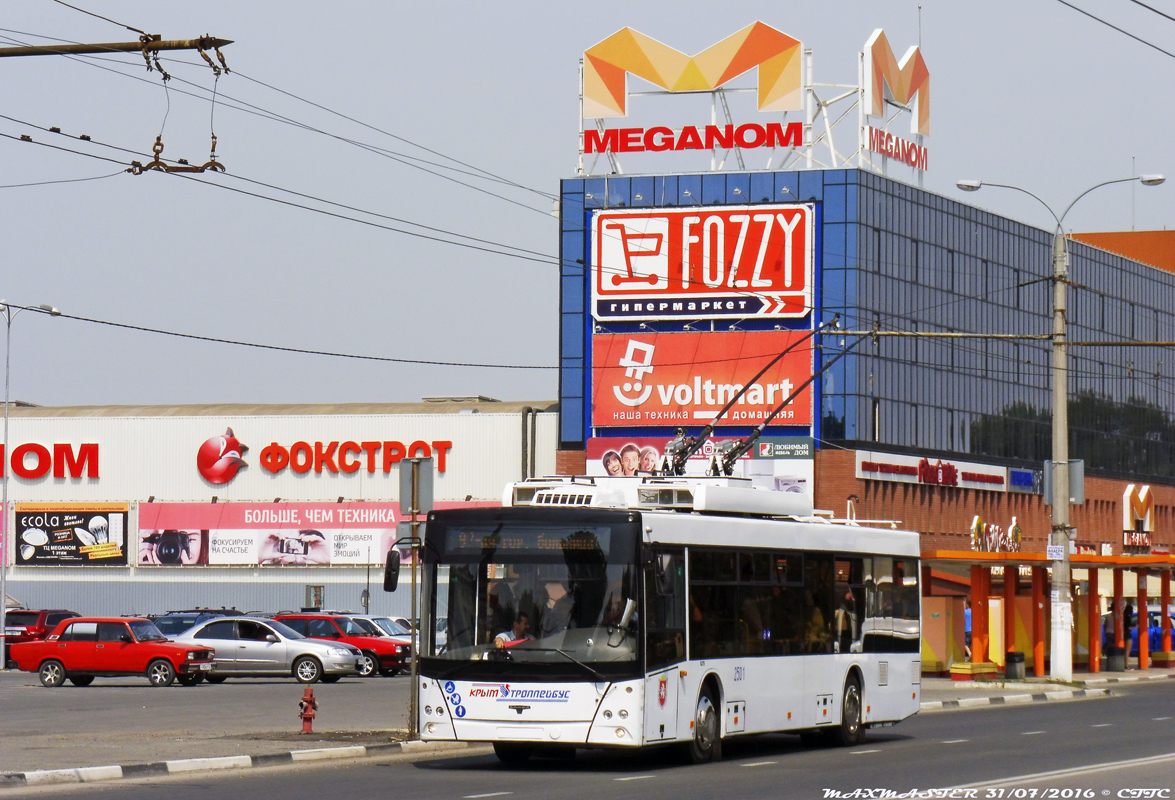 Troleibuzul din Crimeea, SVARZ-MAZ-6275 Nr. 2501