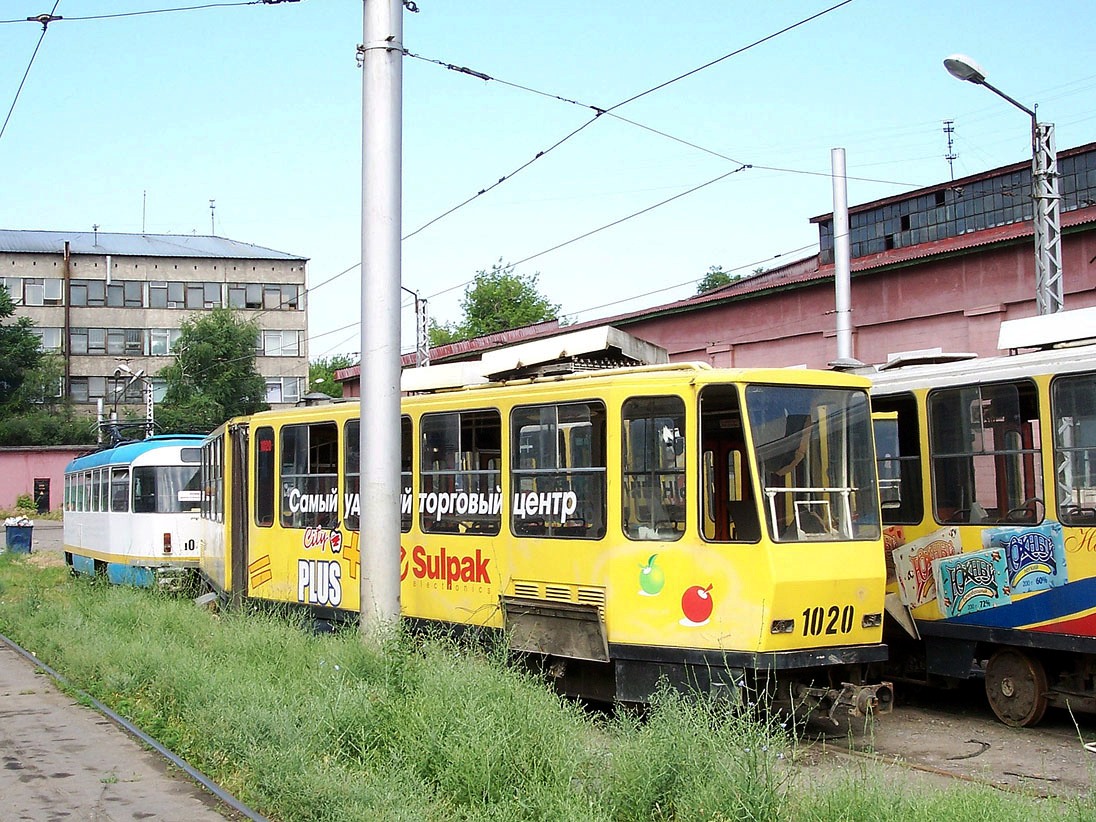 Алматы, Tatra KT4D № 1020