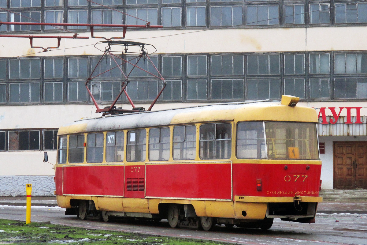 Орёл, Tatra T3SU № 077