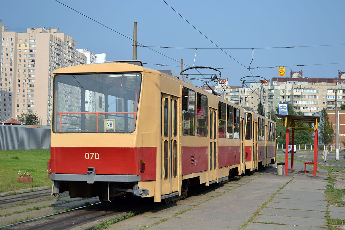 Киев, Tatra T6B5SU № 070