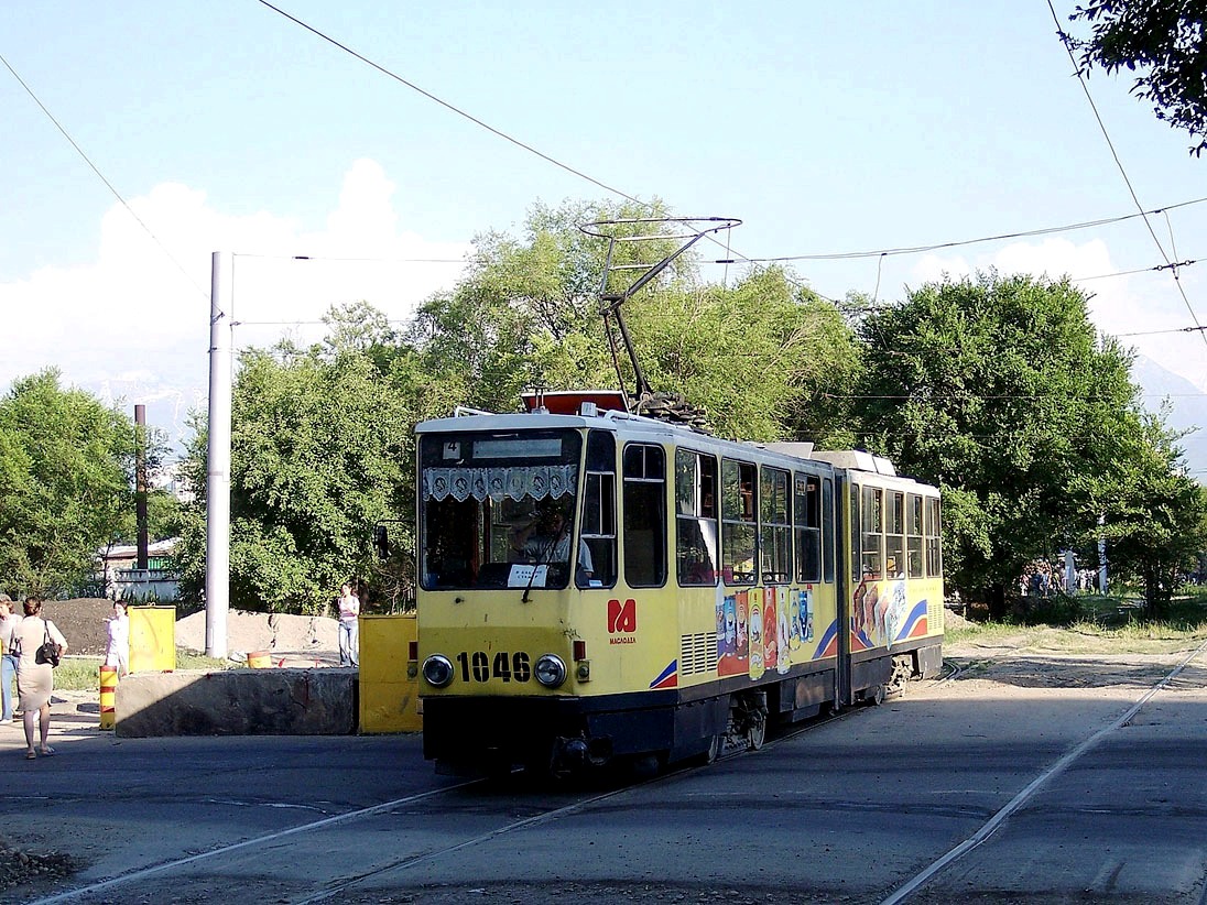 Алматы, Tatra KT4D № 1046