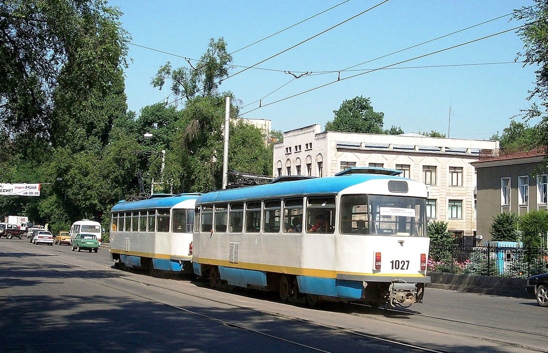 Алматы, Tatra T3DC2 № 1027
