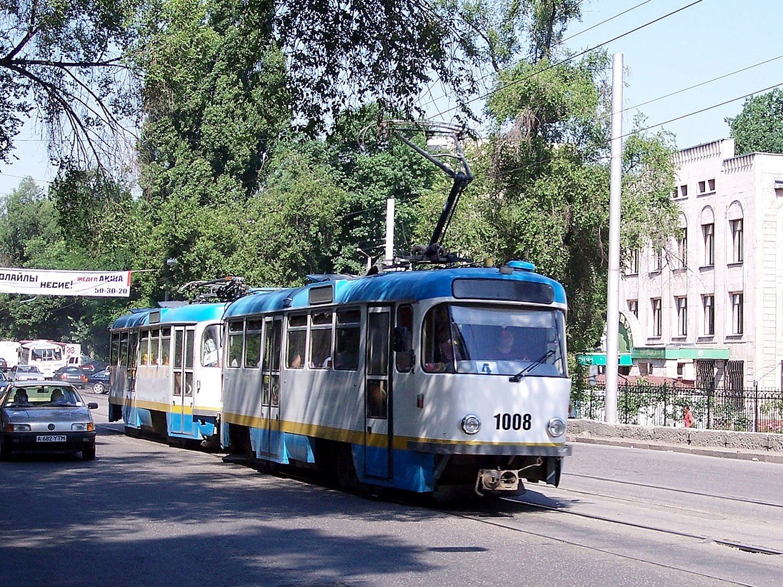 Алматы, Tatra T3DC1 № 1008