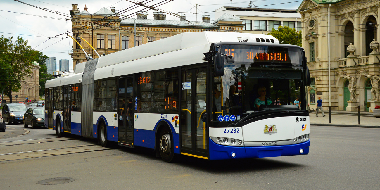Рига, Škoda 27Tr Solaris III № 27232