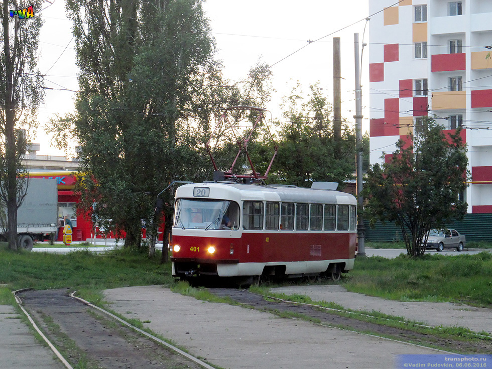 Харьков, Tatra T3SUCS № 401