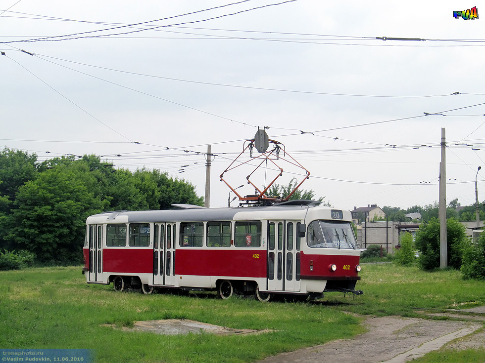 Харьков, Tatra T3SU № 402