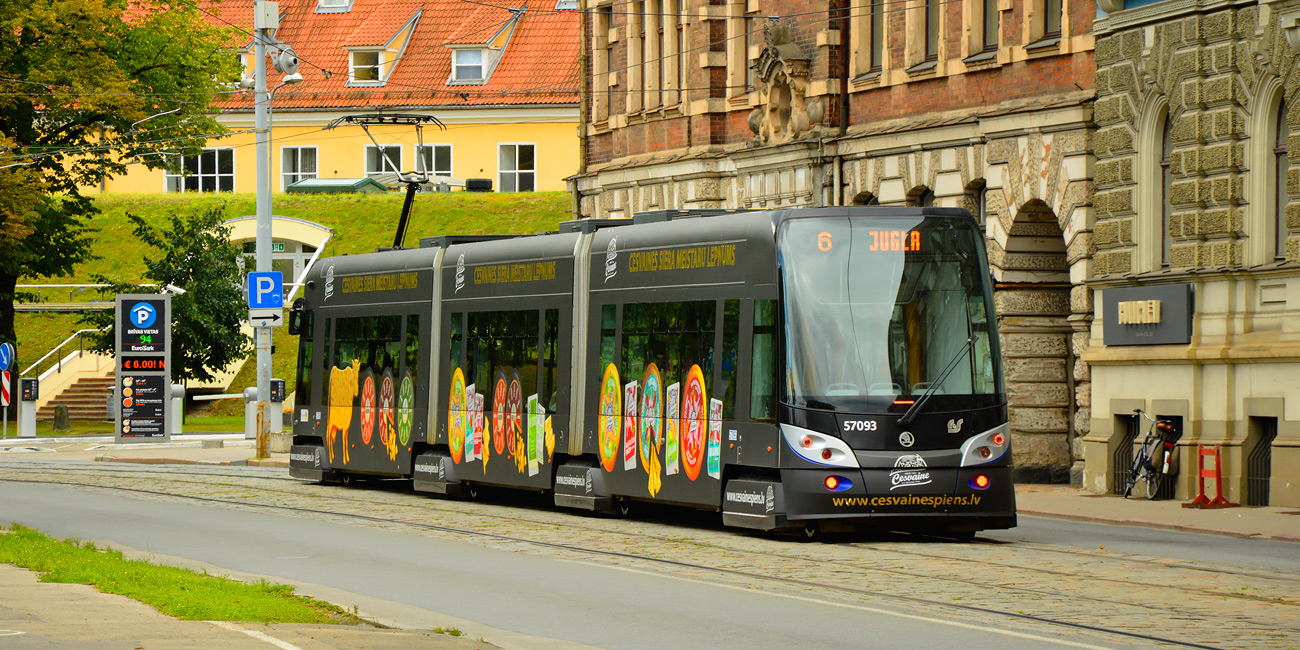 Рига, Škoda 15T ForCity Alfa Riga № 57093