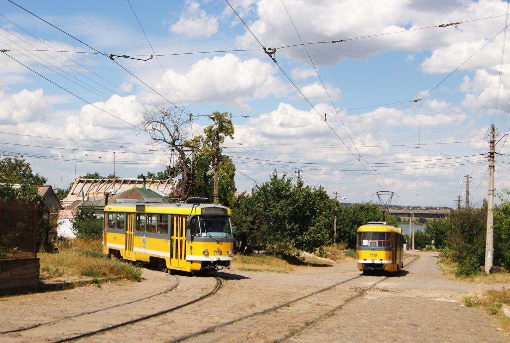 Mikolajiv, Tatra T3M.05 Br. 1118; Mikolajiv, Tatra T3M.03 Br. 1119 Mikolajiv, Tatra T3M.05 Br. 1118; Mikolajiv, Tatra T3M.03 Br. 1119