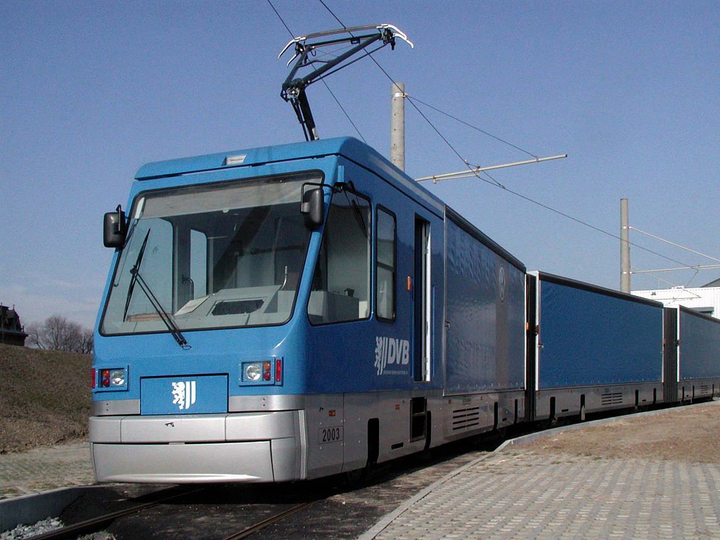 Дрезден, Schalker Eisenhütte CarGoTram № 2003; Дрезден — Грузовой трамвай «CarGoTram» (2001 — 2020)