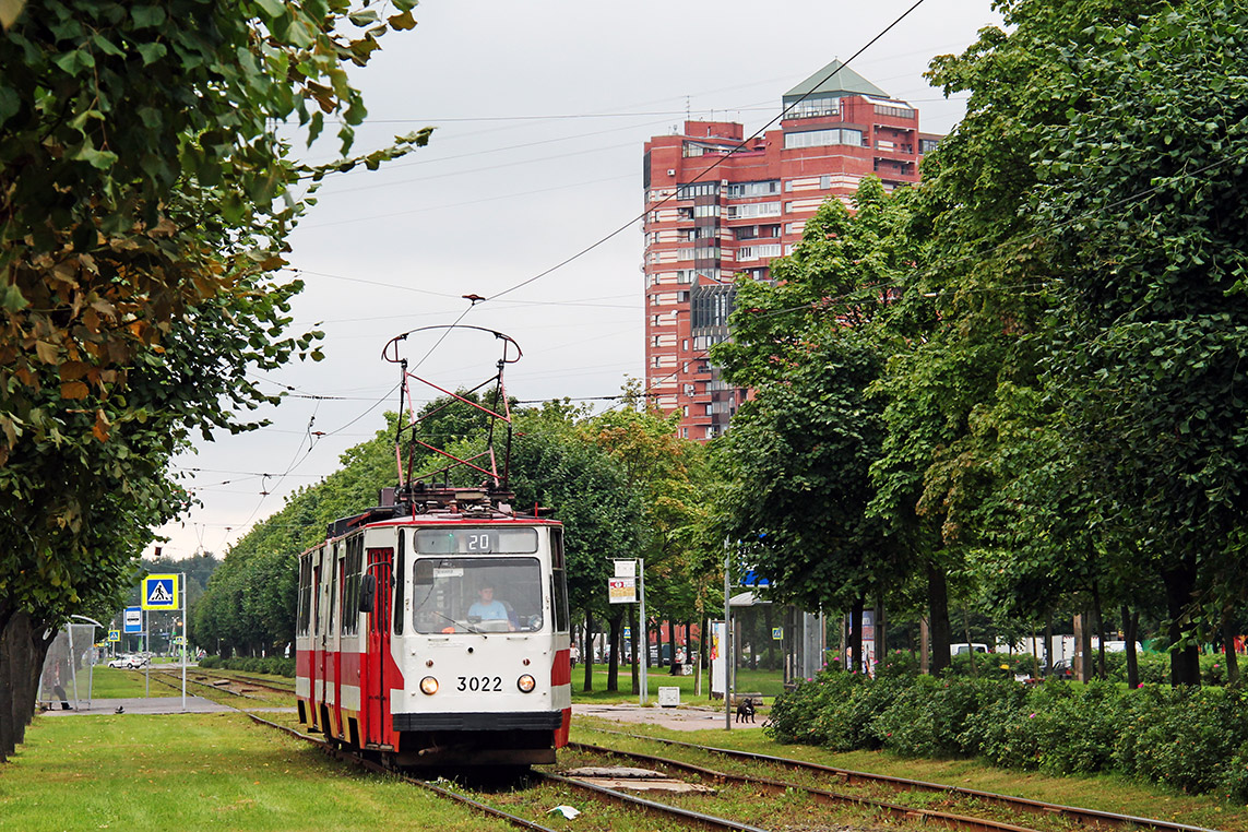Санкт-Петербург, ЛВС-86К № 3022